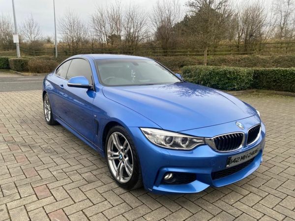 BMW 4-Series Coupe, Petrol, 2014, Blue