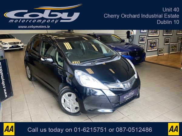 Honda Fit Hatchback, Petrol Hybrid, 2012, Black