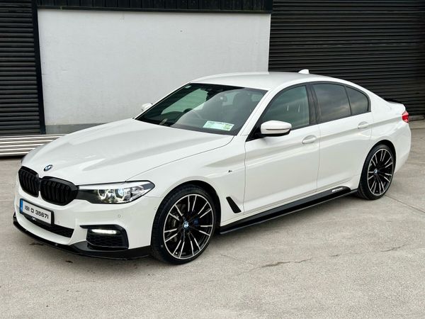 BMW 5-Series Saloon, Diesel, 2019, White