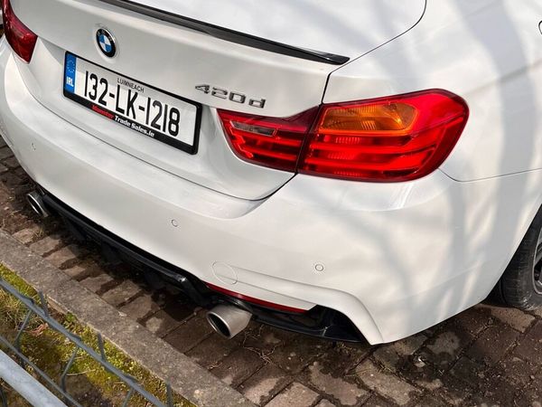 BMW 4-Series Coupe, Diesel, 2013, White