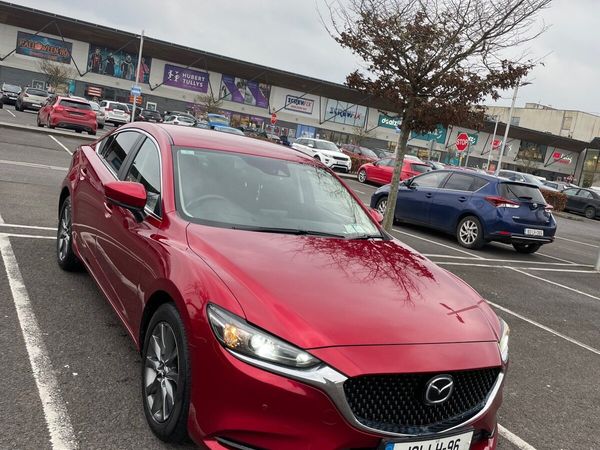 Mazda 6 Saloon, Diesel, 2019, Red