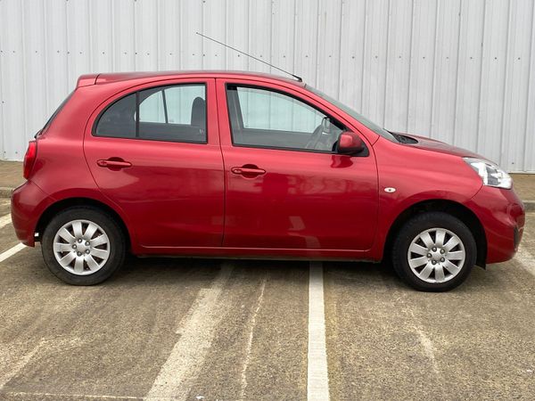 Nissan Micra Hatchback, Petrol, 2015, Red