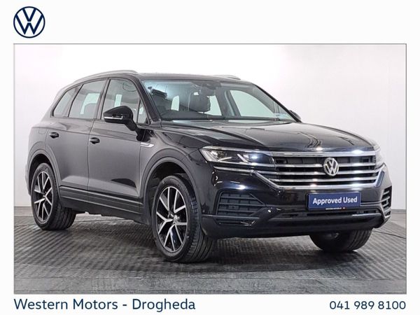 Volkswagen Touareg SUV, Diesel, 2020, Black