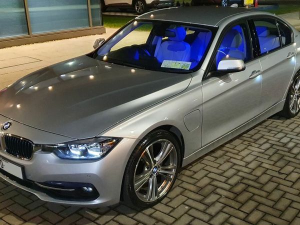 BMW 3-Series Saloon, Petrol Plug-in Hybrid, 2016, Silver