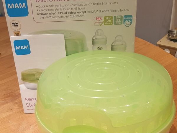 Mam bottle microwave steriliser 2024 times