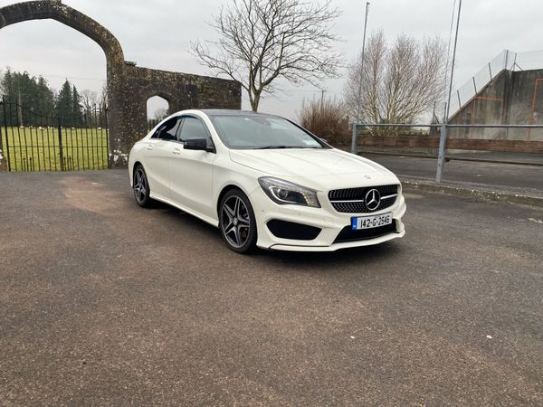 Mercedes-Benz CLA-Class Coupe, Diesel, 2014, White