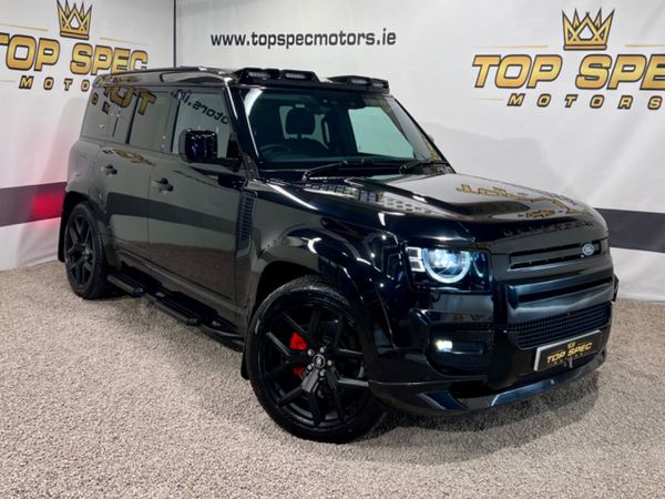 Land Rover Defender SUV, Diesel Hybrid, 2023, Black