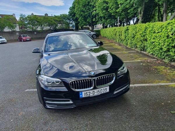 BMW 5-Series Saloon, Diesel, 2015, Black