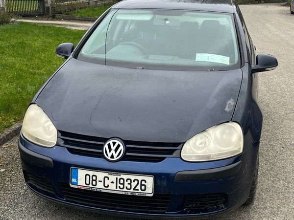 Volkswagen Golf Hatchback, Diesel, 2008, Blue