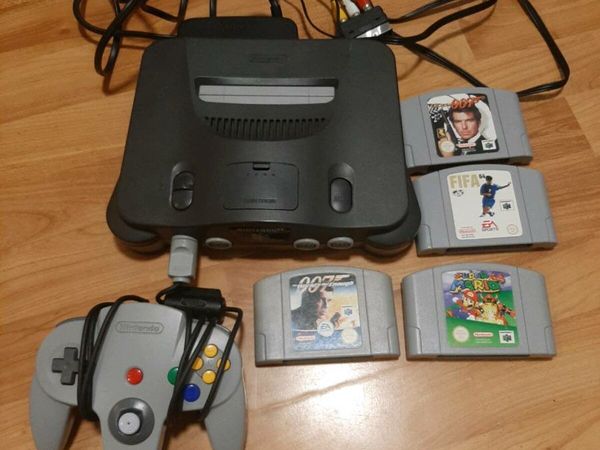 Nintendo 64 and games best sale for sale