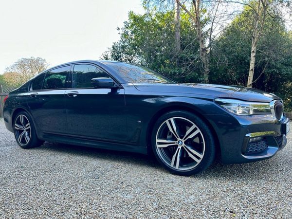 BMW 7-Series Saloon, Petrol Plug-in Hybrid, 2017, Grey