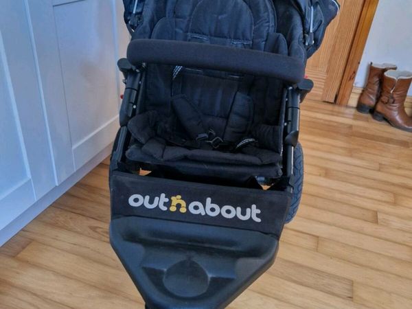 Out and about outlet double buggy done deal