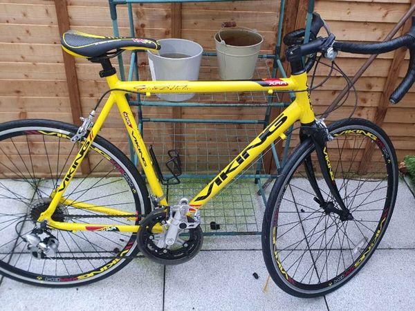 Viking racing cheap bike yellow