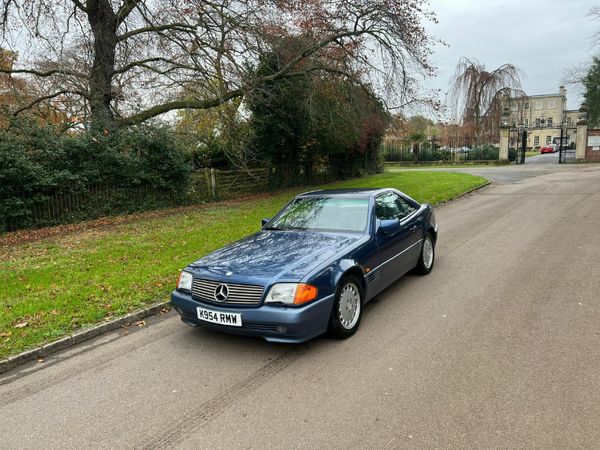Mercedes-Benz 500 Coupe, Petrol, 1992, Blue