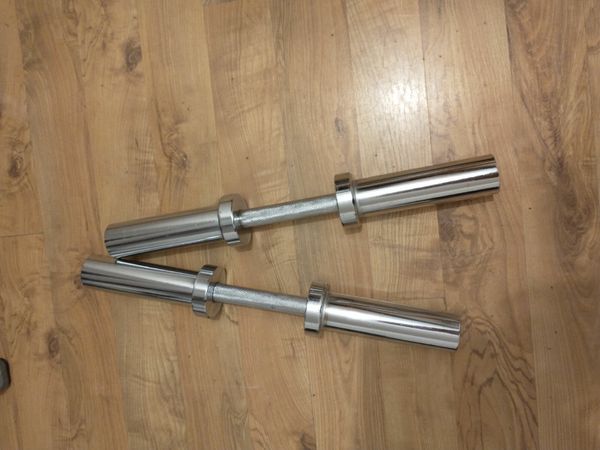 Olympic dumbbell best sale handles