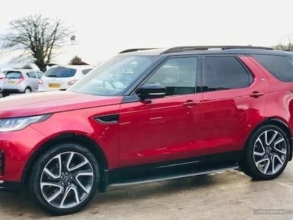 Land Rover Discovery SUV, Diesel, 2017, Red