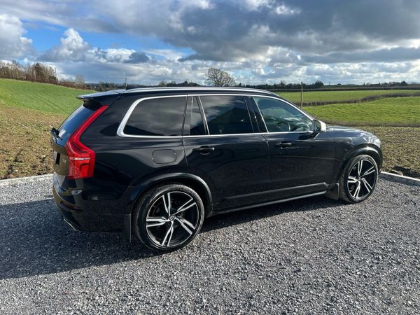 Volvo XC90 SUV, Petrol Plug-in Hybrid, 2018, Black