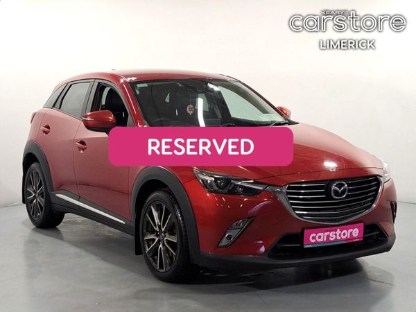 Mazda CX-3 SUV, Diesel, 2016, Red
