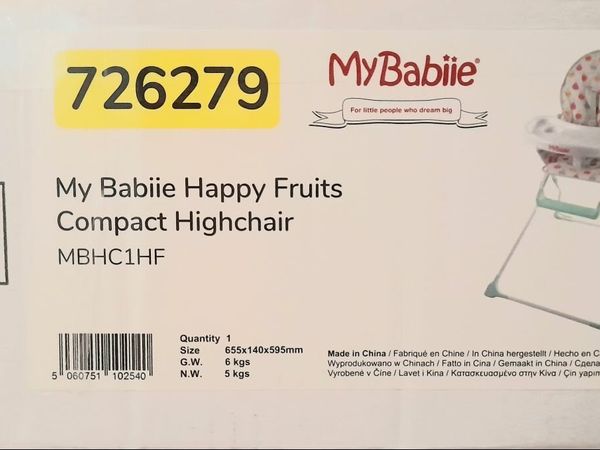 My babiie clearance highchair instructions