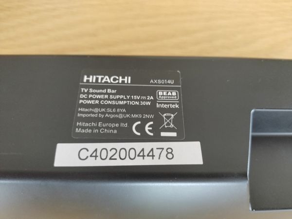 Argos best sale hitachi soundbar