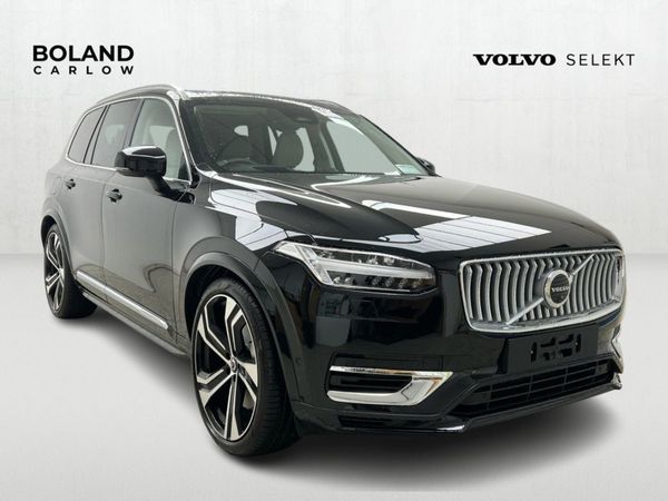 Volvo XC90 SUV, Petrol Plug-in Hybrid, 2024, Black