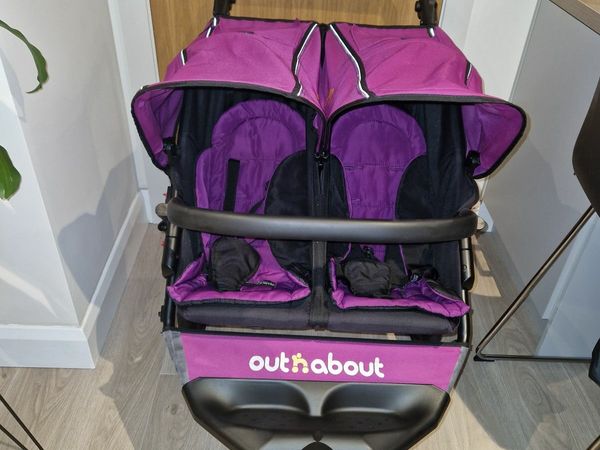 Out and about clearance nipper double carrycot