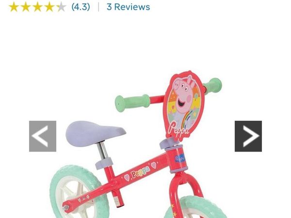 Peppa pig battery operated clearance bike