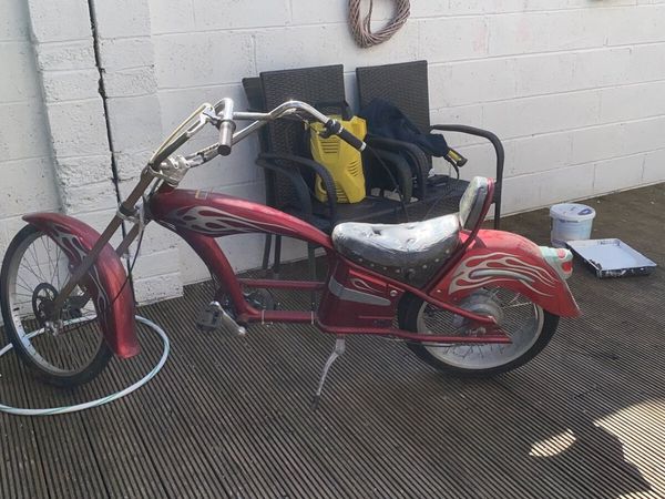 Chopper bike hot sale with engine