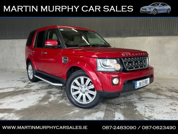 Land Rover Discovery SUV, Diesel, 2016, Red