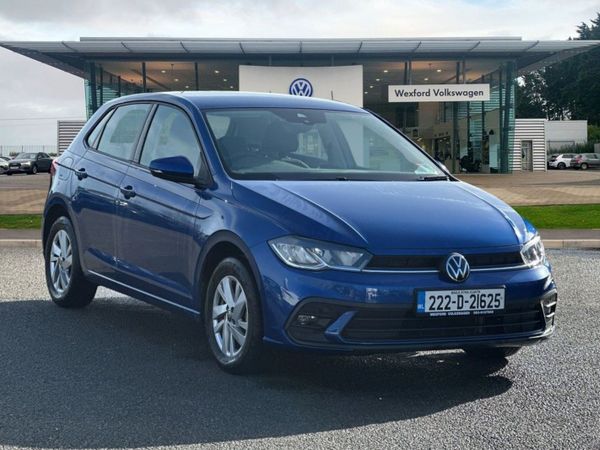 Volkswagen Polo Hatchback, Petrol, 2022, Blue