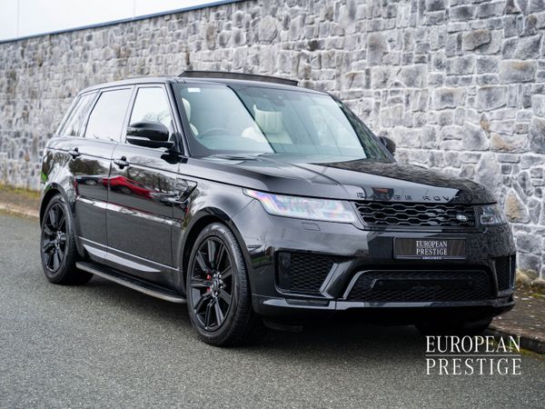 Land Rover Range Rover Sport SUV, Petrol Plug-in Hybrid, 2022, Black