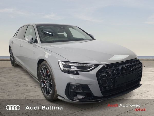 Audi A8 Saloon, Hybrid, 2024, Grey
