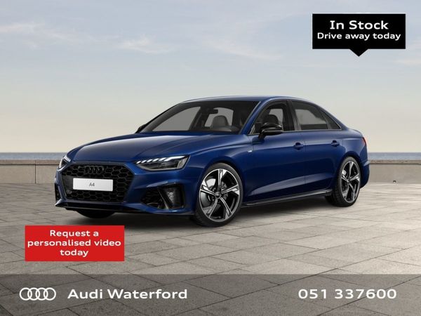 Audi A4 Saloon, Diesel, 2024, Blue