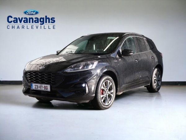 Ford Kuga SUV, Petrol Plug-in Hybrid, 2023, Black