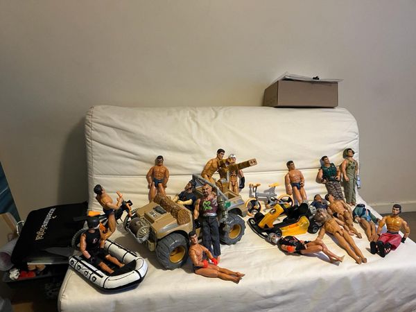 Original action man figures for clearance sale