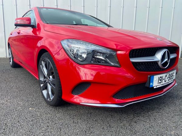 Mercedes-Benz CLA Saloon, Petrol, 2019, Red