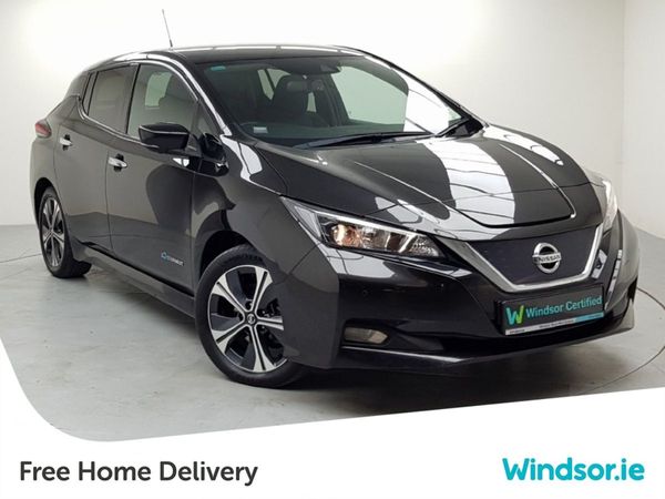 Nissan Leaf Hatchback, Electric, 2021, Black