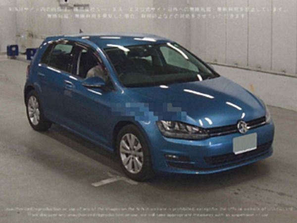 Volkswagen Golf Hatchback, Petrol, 2014, Blue