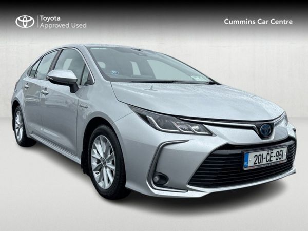 Toyota Corolla Saloon, Hybrid, 2020, Silver