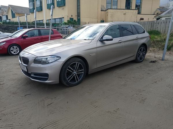 BMW 5-Series Estate, Diesel, 2014, Silver