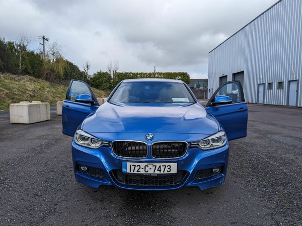 BMW 3-Series Saloon, Petrol Plug-in Hybrid, 2017, Blue