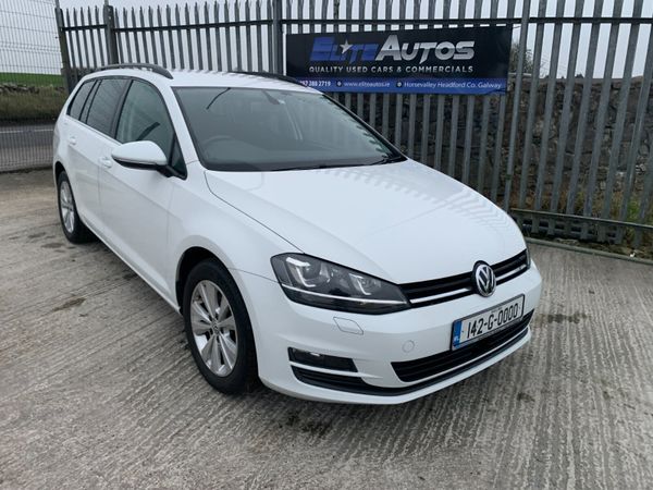 Volkswagen Golf Estate, Petrol, 2014, White