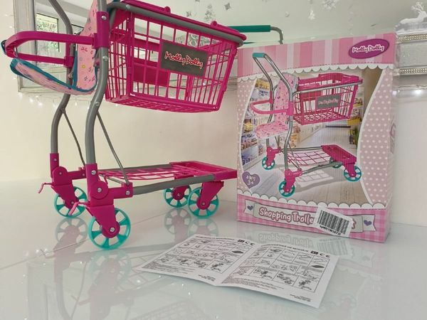 My sweet cheap baby shopping cart