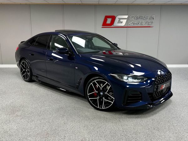 BMW 4-Series Coupe, Diesel Hybrid, 2022, Blue