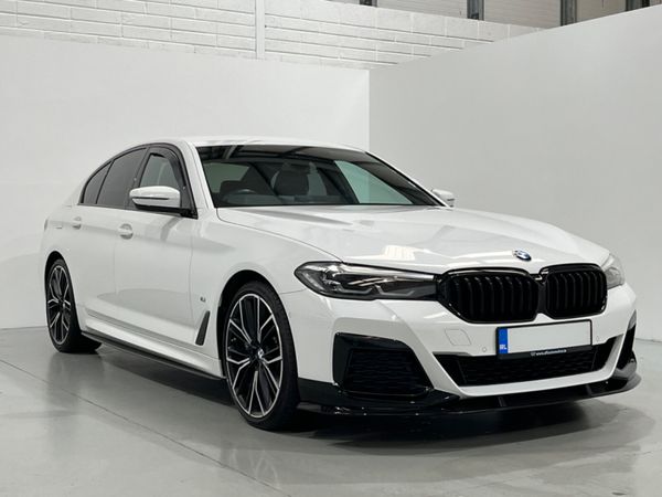 BMW 5-Series Saloon, Diesel, 2022, White