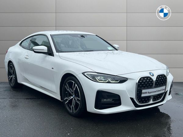 BMW 4-Series Coupe, Diesel, 2021, White