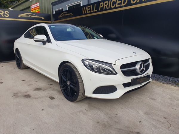 Mercedes-Benz C-Class Coupe, Diesel, 2016, White