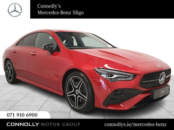 Mercedes-Benz CLA-Class Coupe, Diesel, 2024, Red