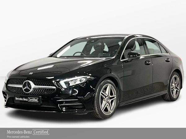 Mercedes-Benz A-Class Saloon, Diesel, 2021, Black