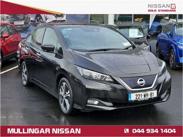 Nissan Leaf Hatchback, Electric, 2022, Black